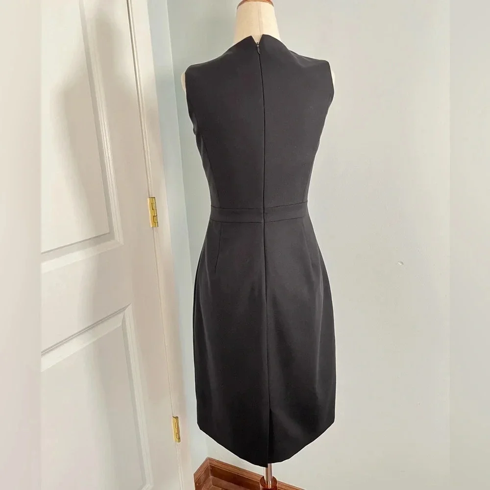 J.Crew 100% wool career V Neck dress size 0 - Picture 10 of 12